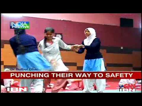 A self defence training sesion at Jamia